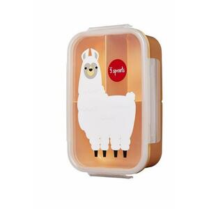 Lunchbox pojemnik na śniadanie Bento Lama Peach 3Sprouts