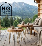 Metalowa noga twist hairpin do stolika kawowego dwa pręty noga złota DX50 cm