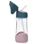Tritanowa butelka, bidon ze słomką 450 ml, Indigo Rose B.Box