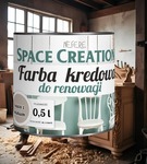 Farba kredowa do renowacji kawa z mlekiem 0,5 L Space Creation