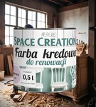 Farba kredowa do renowacji pudrowy róż 0,5 L Space Creation