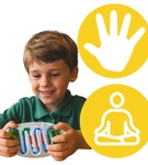 Zabawka sensoryczna z cieczą gniotek zielona squishy Tullo