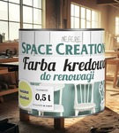 Farba kredowa do renowacji kwaśna limonka 0,5 L Space Creation