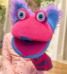 SOX pacynka na rękę Kitty pcynka do terapii i zabawy The Puppet company