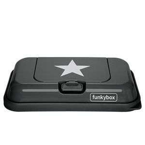 Pojemnik na chusteczki M Dark Grey White Star FUNKYBOX