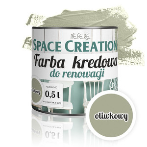 Farba kredowa do renowacji oliwkowy 0,5 L Space Creation