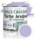 Farba kredowa do renowacji lawenda 0,5 L Space Creation