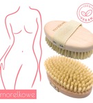 Szczotka antycellulitowa do masażu ciała Tampico wegańska MORELKOWE