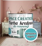 Farba do renowacji Intense turkusowa laguna 0,5 L Space Creation