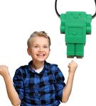 Gryzak terapeutyczny wyciszający robot zielony Jellystone