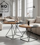 Stelaż noga do stolika kawowego DIAMOND 51 cm czarna