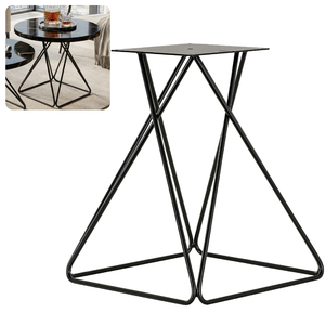 Stelaż noga do stolika kawowego DIAMOND 51 cm czarna