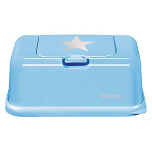 Pojemnik na chusteczki XL Blue Silver Star Funkybox