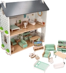 Drewniany domek dla lalek Adam Toys