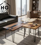 Metalowa noga hairpin legs do stolika kawowego trzy pręty noga loftowa TL40 cm