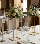 Kwietnik stojący metalowy stojak na kwiaty na jedną doniczkę PREMIUM 45 cm