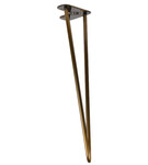 Metalowa noga do stolika Hairpin 40 cm HGdeco