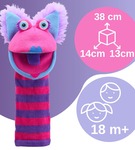 SOX pacynka na rękę Kitty pcynka do terapii i zabawy The Puppet company