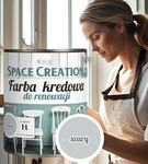 Farba remontowa kredowa szary 1,0 L Space Creation
