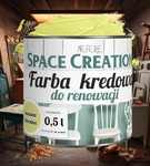Farba kredowa do renowacji kwaśna limonka 0,5 L Space Creation