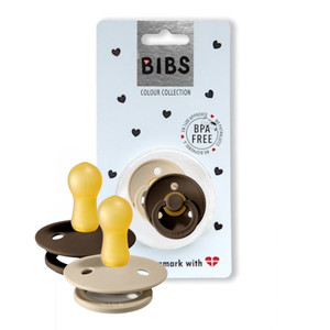 Smoczek Uspokajający Chocolate & Sand 2szt S Bibs