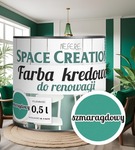 Farba remontowa kredowa szmaragdowy 0,5 L Space Creation