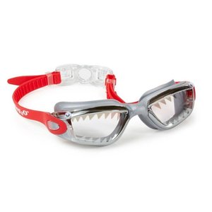 Okulary do pływania szczęki rekina czerwone Bling2o