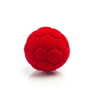 Piłeczka sensoryczna XS dla dzieci futbol czerwona Rubbabu