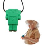 Gryzak terapeutyczny wyciszający robot zielony Jellystone