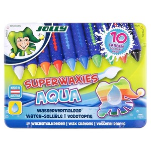 Kredki świecowe niełamiące Aqua w pudełku Jolly