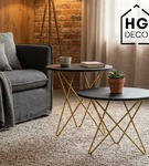 Stelaż noga do stolika kawowego STAR 50 cm złota