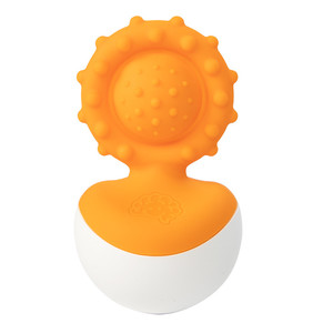 Gryzak Dimpl Wobl pomarańczowy Fat Brain Toys