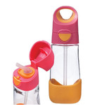Tritanowa butelka bidon ze słomką 450 ml, strawberry shake B.Box  