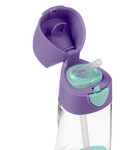 Butelka tritanowa bidon ze słomką 450ml Lilac Pop B.BOX