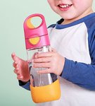 Tritanowa butelka bidon ze słomką 450 ml, strawberry shake B.Box  