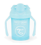 Kubek niekapek z mikserem 230ml niebieski Twistshake