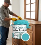 Farba do renowacji Intense turkusowa laguna 0,5 L Space Creation