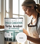 Farba restauracyjna kredowa 1,0 L biała Space Creation