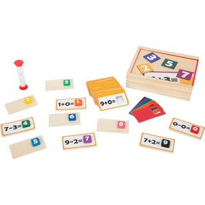 Puzzle do nauki liczenia dla dzieci układanka drewniana