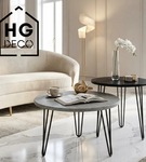 Metalowa noga hairpin legs do stolika kawowego trzy pręty noga loftowa TL50 cm