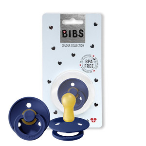 Smoczek kauczukowy uspokajający BIBS Midnight S