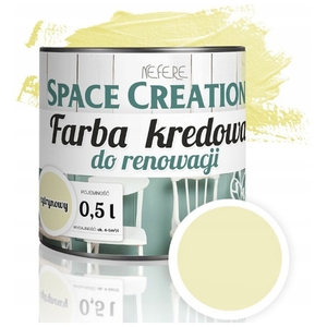 Farba remontowa kredowa cytrynowy 0,5 L Space Creation