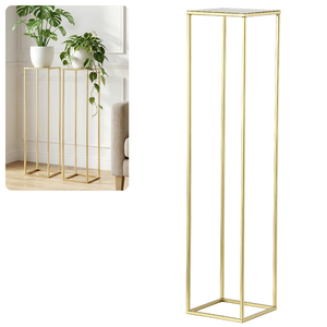 Kwietnik stojący metalowy stojak na kwiaty na jedną doniczkę PREMIUM 90 cm