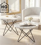 Stelaż noga do stolika kawowego STAR 40 cm czarna