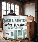 Farba renowacyjna kredowa słodka brzoskwinia 0,5 L Space Creation