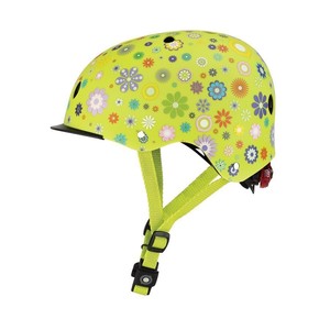 Kask 507 rozmiar:XS/S Lime Green-Flower GLOBBER  