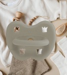 Smoczek ortodontyczny 0-3 m Oatmeal Hevea