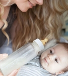 Butelka dla niemowląt 110 ml 2 szt wolny przepływ szklana Natursuttem