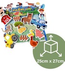 Naklejki wodne do wanny farma Barney & Buddy