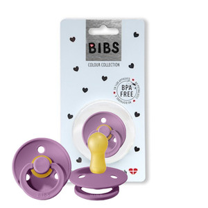 Bibs Smoczek uspokajający kauczukowy Lavender M